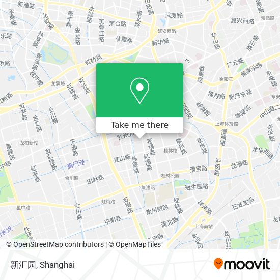 新汇园 map
