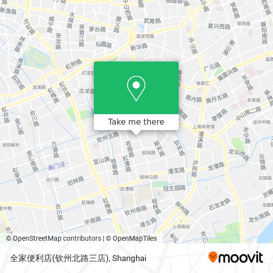 全家便利店(钦州北路三店) map