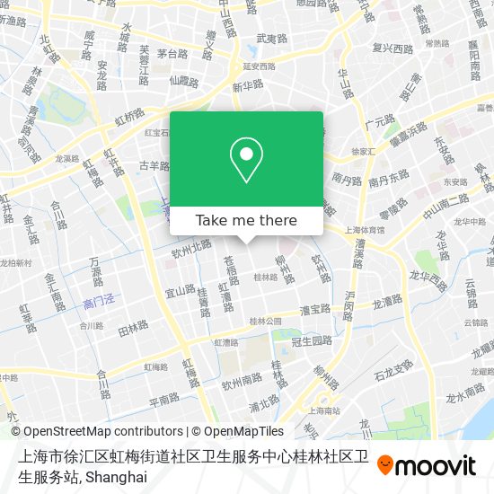 上海市徐汇区虹梅街道社区卫生服务中心桂林社区卫生服务站 map