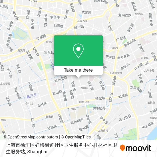 上海市徐汇区虹梅街道社区卫生服务中心桂林社区卫生服务站 map
