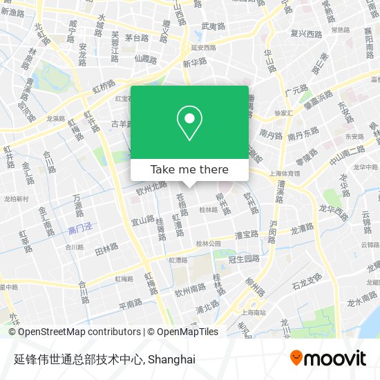 延锋伟世通总部技术中心 map