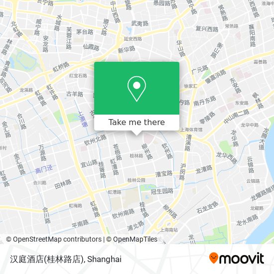 汉庭酒店(桂林路店) map