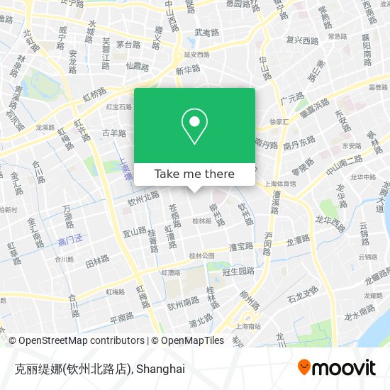 克丽缇娜(钦州北路店) map