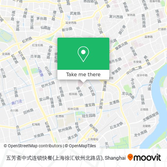 五芳斋中式连锁快餐(上海徐汇钦州北路店) map