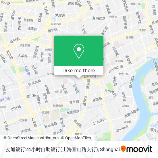 交通银行24小时自助银行(上海宜山路支行) map