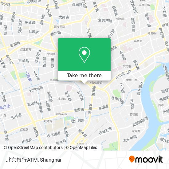 北京银行ATM map