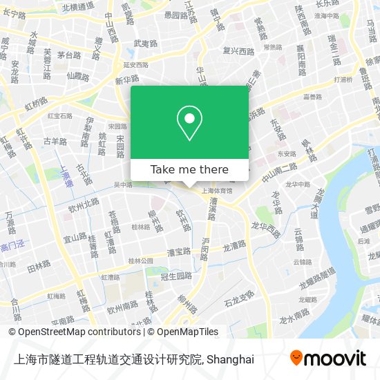 上海市隧道工程轨道交通设计研究院 map