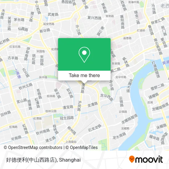 好德便利(中山西路店) map