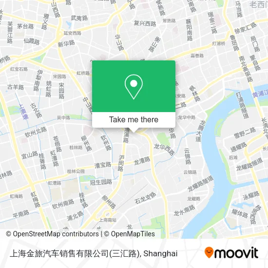 上海金旅汽车销售有限公司(三汇路) map