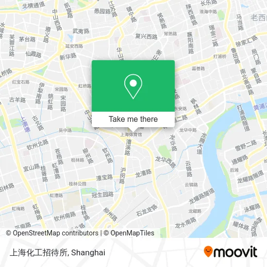 上海化工招待所 map