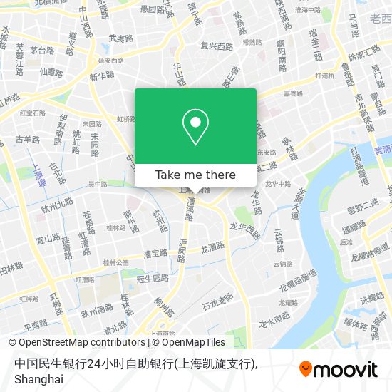 中国民生银行24小时自助银行(上海凯旋支行) map