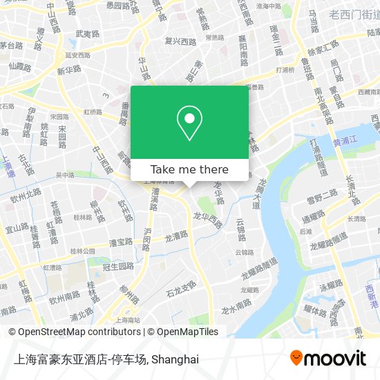 上海富豪东亚酒店-停车场 map
