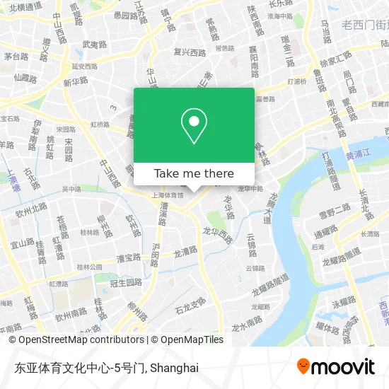 东亚体育文化中心-5号门 map