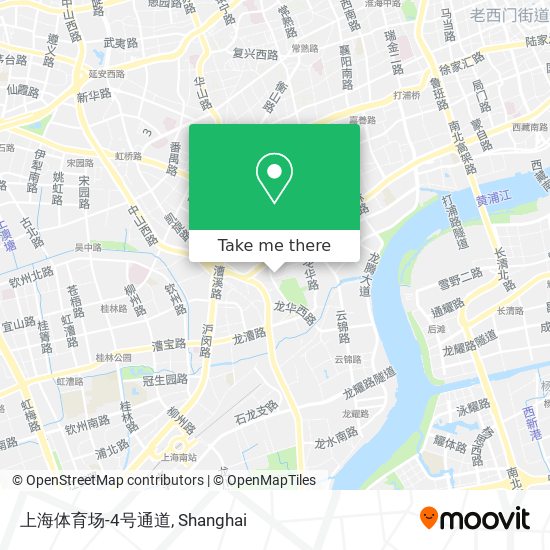 上海体育场-4号通道 map