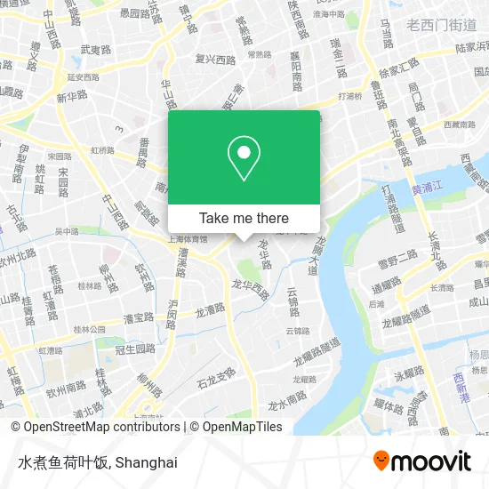 水煮鱼荷叶饭 map