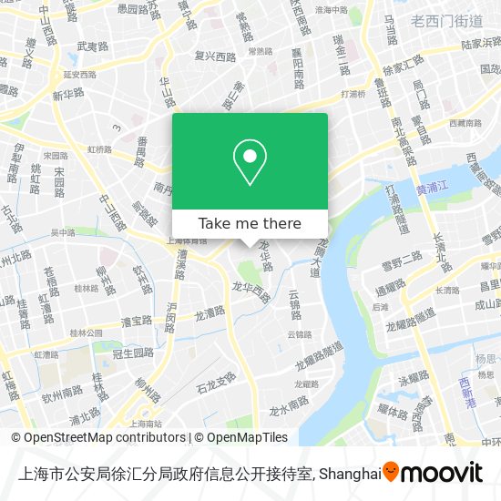 上海市公安局徐汇分局政府信息公开接待室 map