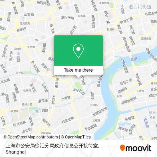 上海市公安局徐汇分局政府信息公开接待室 map