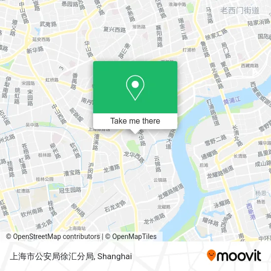 上海市公安局徐汇分局 map