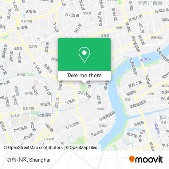 协昌小区 map