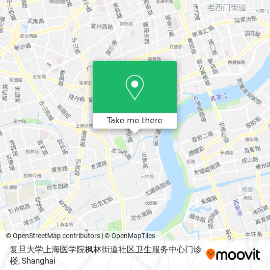 复旦大学上海医学院枫林街道社区卫生服务中心门诊楼 map