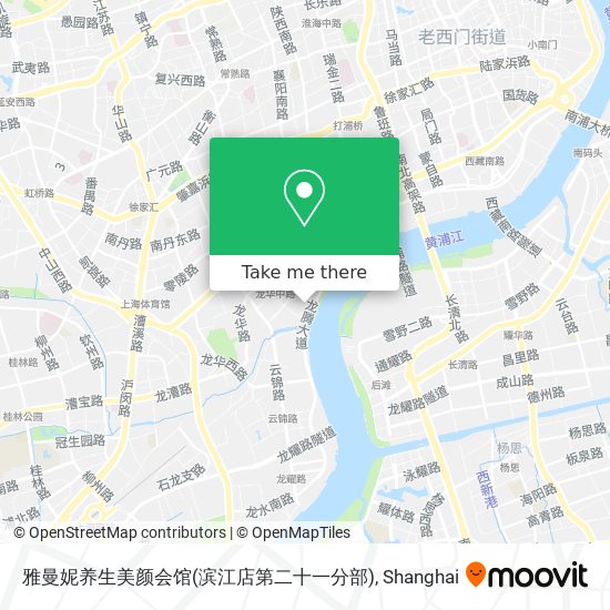 雅曼妮养生美颜会馆(滨江店第二十一分部) map