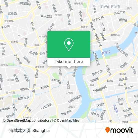 上海城建大厦 map