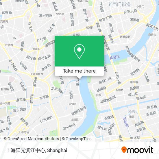 上海阳光滨江中心 map