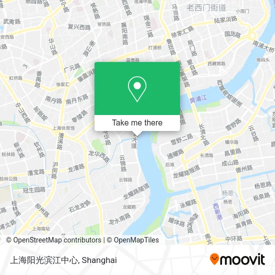 上海阳光滨江中心 map