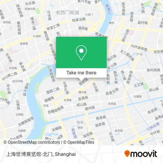 上海世博展览馆-北门 map