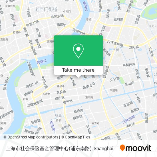 上海市社会保险基金管理中心(浦东南路) map
