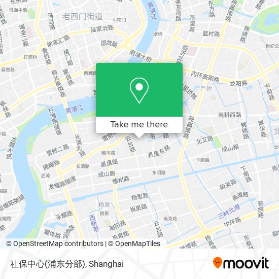 社保中心(浦东分部) map