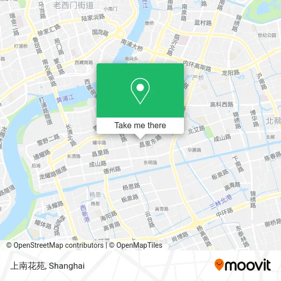 上南花苑 map