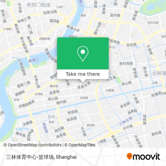三林体育中心-篮球场 map