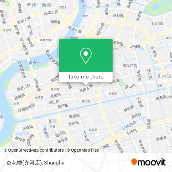 杏花楼(齐河店) map