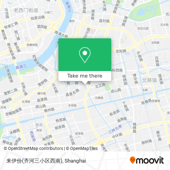 来伊份(齐河三小区西南) map