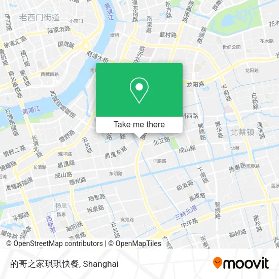 的哥之家琪琪快餐 map