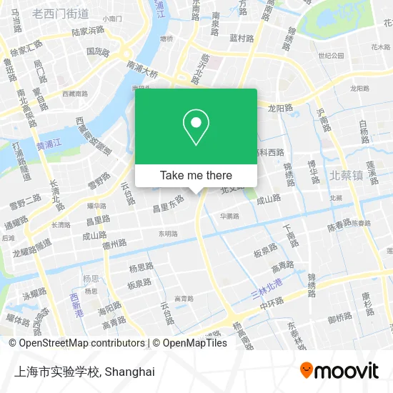 上海市实验学校 map