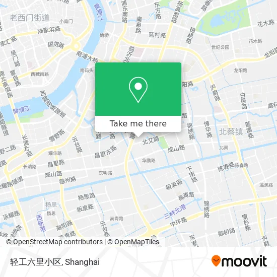 轻工六里小区 map