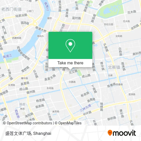 盛莲文体广场 map