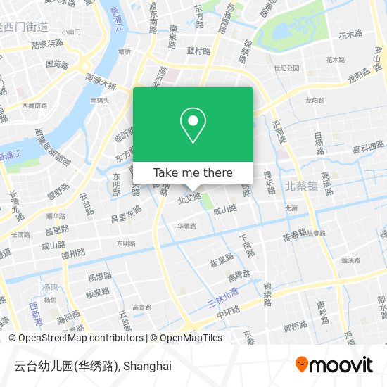 云台幼儿园(华绣路) map