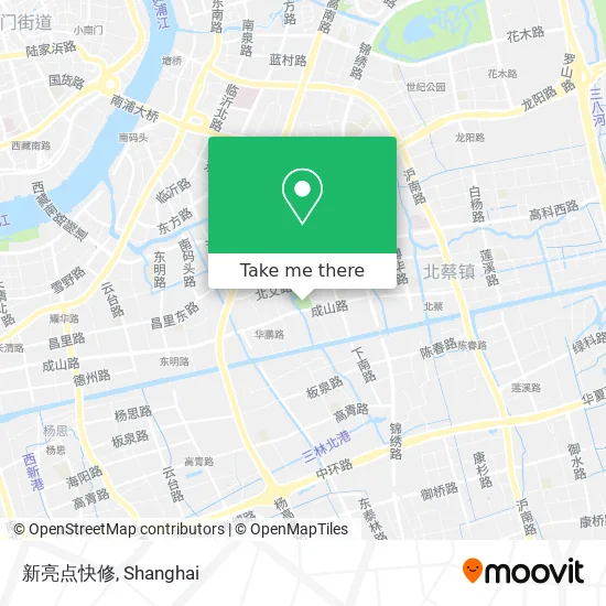新亮点快修 map