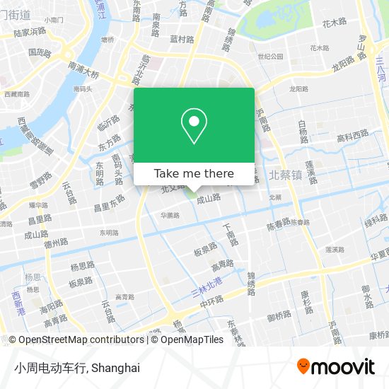 小周电动车行 map