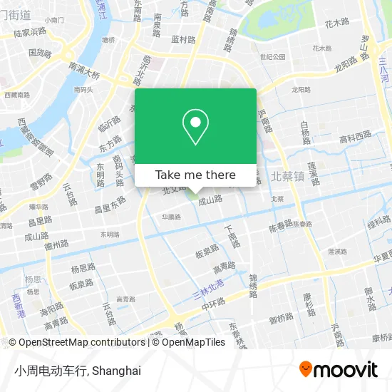 小周电动车行 map