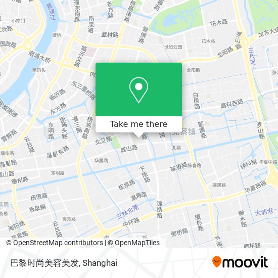 巴黎时尚美容美发 map