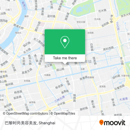 巴黎时尚美容美发 map