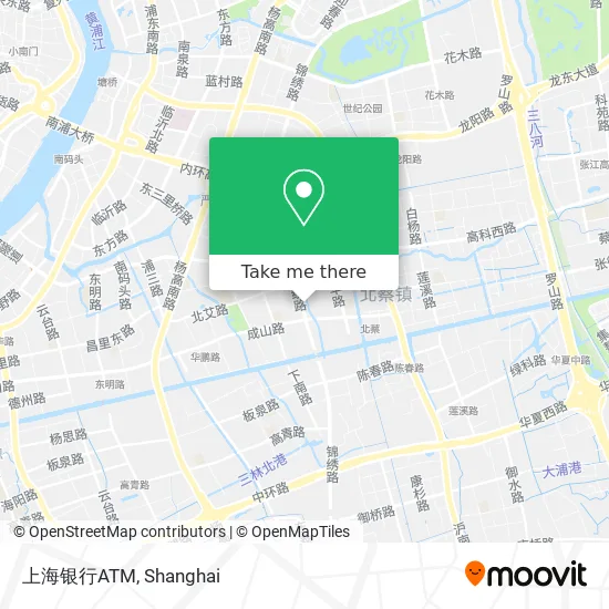 上海银行ATM map
