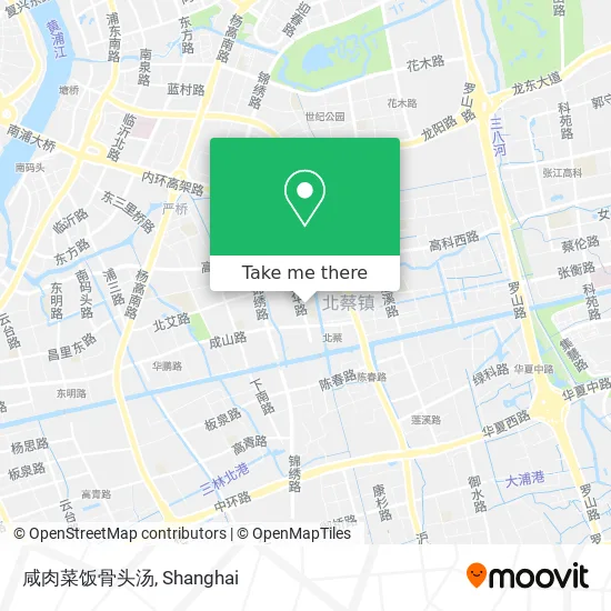 咸肉菜饭骨头汤 map