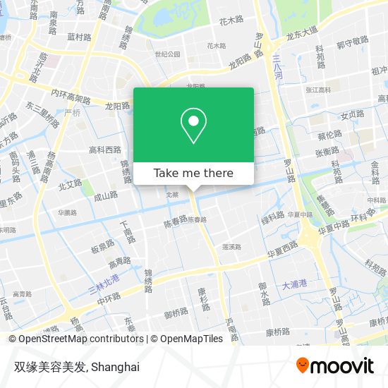 双缘美容美发 map