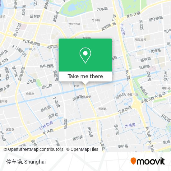 停车场 map