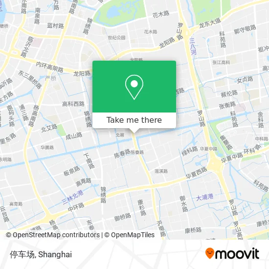停车场 map